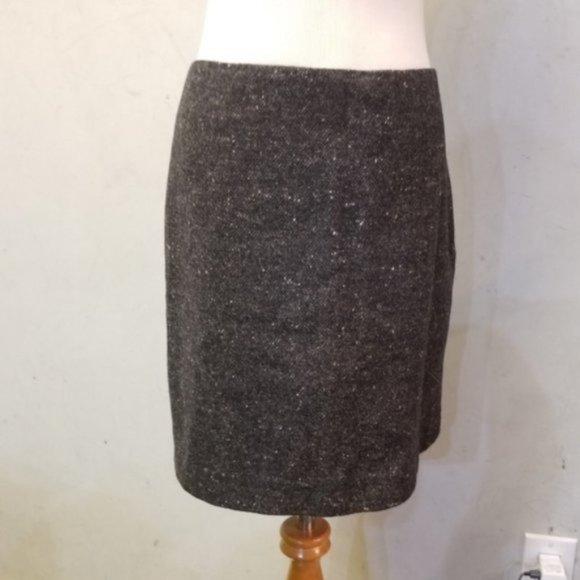 J.Crew wool mini skirt size 0 (37) - Picture 4 of 6